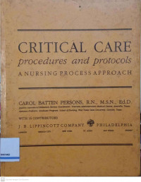 Critical Care: Procedures and Protocols