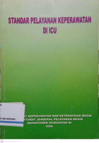 Standar Pelayanan Keperawatan di ICU