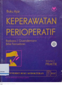 Buku Ajar Keperawatan Perioperatif