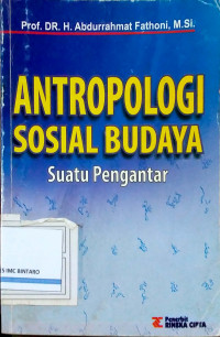 Antropologi Sosial Budaya: Suatu Pengantar