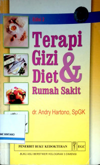 Terapi Gizi dan Diet Rumah Sakit