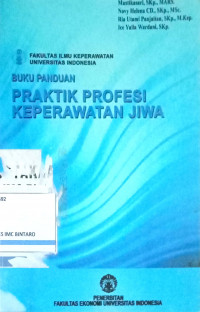 Buku Panduan Praktik Profesi Keperawatan Jiwa