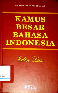 Kamus Besar Bahasa Indonesia