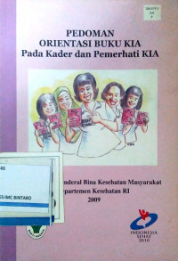 Pedoman Orientasi Buku KIA Pada Kader dan Pemerhati KIA