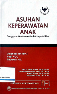 Asuhan Keperawatan Anak: Gangguan Gastrointestinal & Hepatobilier