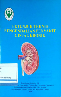 Petunjuk Teknis Pengendalian Penyakit Ginjal Kronik