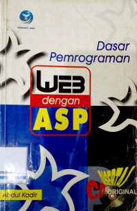 Dasar pemrograman database web dengan ASP