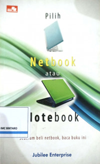 Pilih Netbook atau Notebook