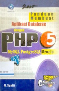 Aplikasi database dengan PHP 5