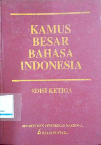 Kamus Besar Bahasa Indonesia