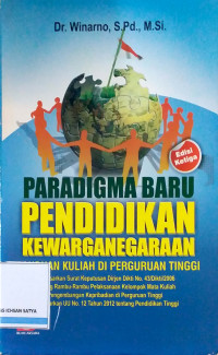 Paradigma Pendidikan Kewarganegaraan (Panduan Kuliah di Perguruan Tinggi)