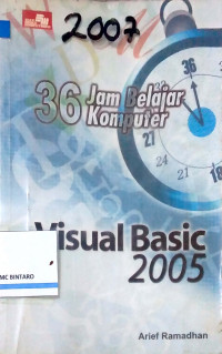 36 Jam Belajar Komputer Visual Basic 2005