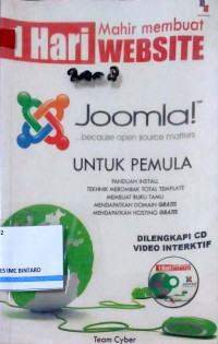 1 Hari Membuat Website: Mudahnya Membuat Website dengan Joomla 1.15