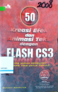 50 Kreasi Efek dan Animasi Teks dengan Flash CS3