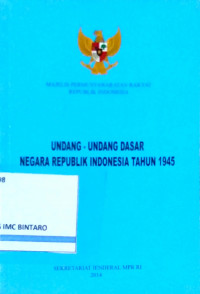 Undang-undang Dasar Negara Republik Indonesia Tahun 1945