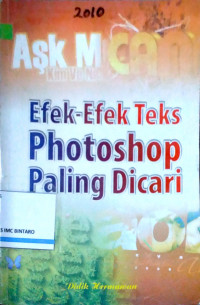 Efek-efek Teks Photoshop Paling Dicari