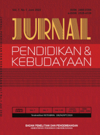 [E- JOURNAL] : jurnal pendidikan dan kebudayaan