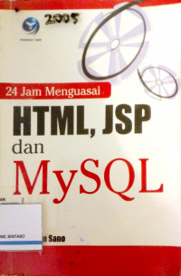 24 jam menguasai HTMl, JSP dan MySQL