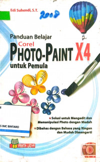 Panduan belajar corel photo paint X4 untuk pemula