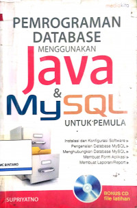 Pemograman databse java & mysql