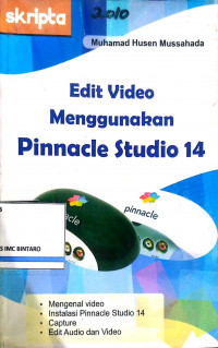 Edit video menggunakan pinnacle studio 14