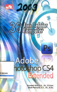 36 Jam belajar komputer Adobe photoshop extended