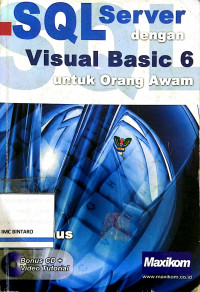 SQL  Server dengan visual basic 6 untuk orang awam