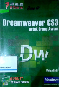 Dreamweaver CS3 untuk orang awam