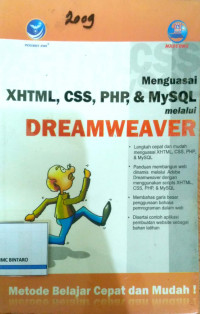 Menguasai XHTML, CSS PHP & MYSQL melalui Dreamweaver