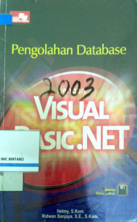 Pengolahan Databse Visual Basic NET