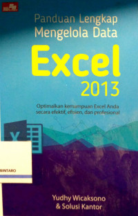 Panduan Lengkap Mengelola Data Excel 2013