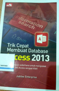 Trik cepat membuat Database Access 2013