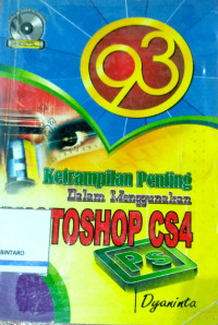 Keterampilan penting dalam menggunakan Photoshop CS4