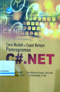 Cara mudah & cepat belajar pemrograman C#. NET