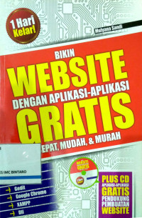 Bikin Website dengan aplikasi-aplikasi Gratis cepat, mudah & aman