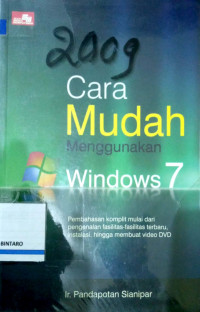 Cara Mudah Menggunakan Windows 7