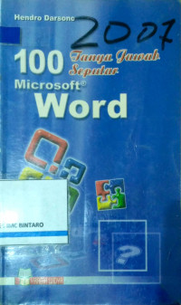 100 Tanya Jawab Seputar Microsoft Word