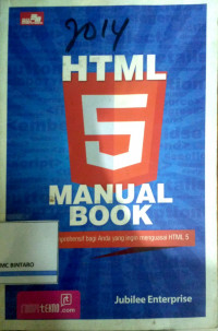 HTML 5 Manual Book