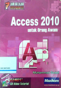 Access 2010 untuk orang awam