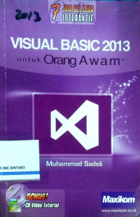 Visual Basic 2013 untuk orang awam