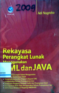 Rekayasa Perangkat menggunkan UML dan Java