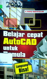 Belajar cepat AutoCad untuk pemula