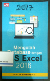 Mengolah Database dengan MS Excel 2016