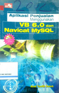 Aplikasi Penjualan Menggunakan CB 6.0 dan Navicat MYSQL