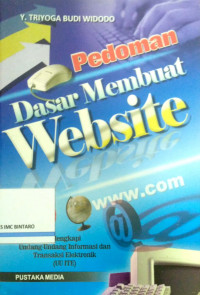 pendoman dasar membuat websita