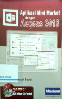 Aplikasi Mini Market dengan Access 2013