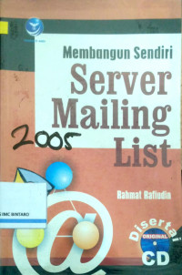 Membangun sendiri Server Mailing List