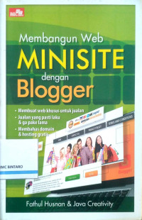 Membangun Web Minisite dengan Blogger