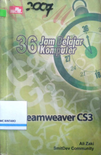 36 Belajar Komputer Dreamweaver CS3