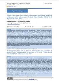 [E-Journal] : Analisis faktor peran bidan, sarana prasarana dan pengetahuan ibu dalam pelaksanaan ANC terintegrasi di Praktek Bidan Mandiri (PBM) W di Bojong Gede tahun 2020